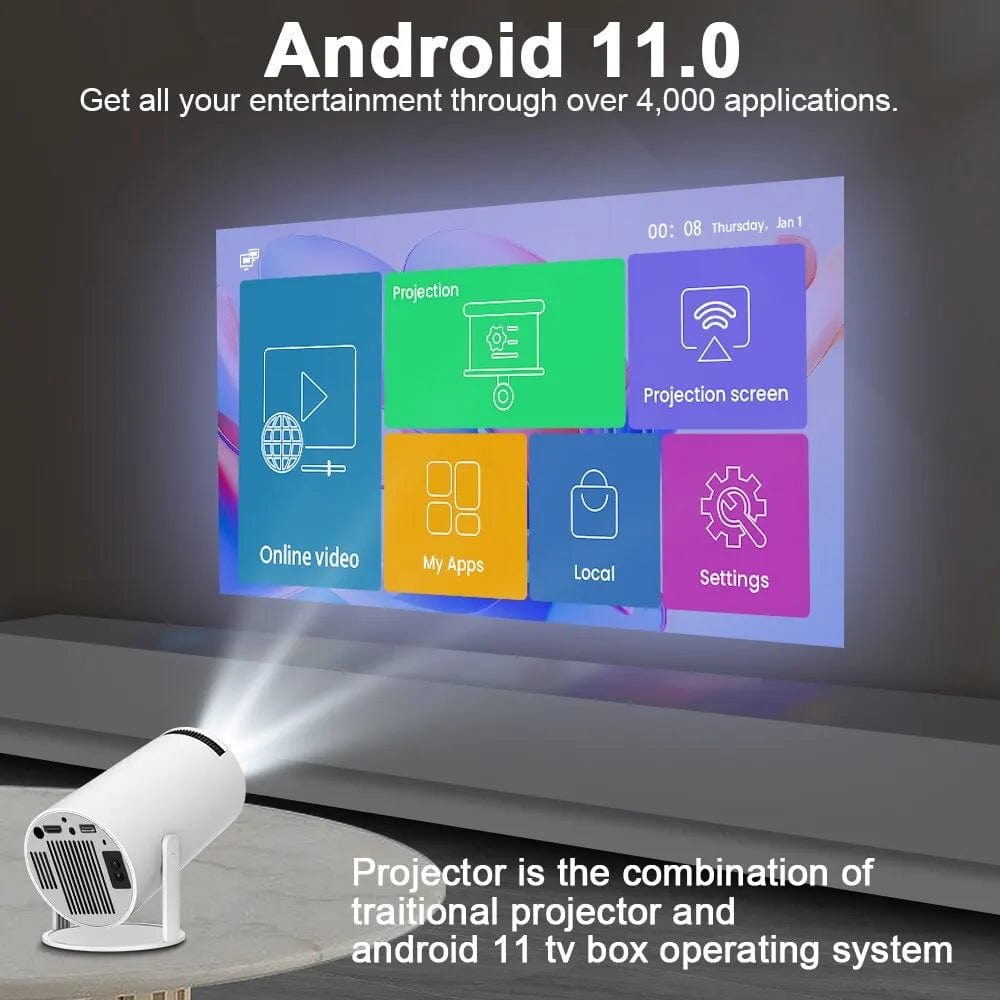 Magcubic HY300 4K Android 11 Projector