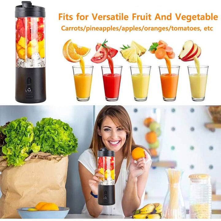 Rechargeable Mini Blender | Portable Electric Juicer for Smoothies and Fresh Juice - Multifunction Bottle Mixer