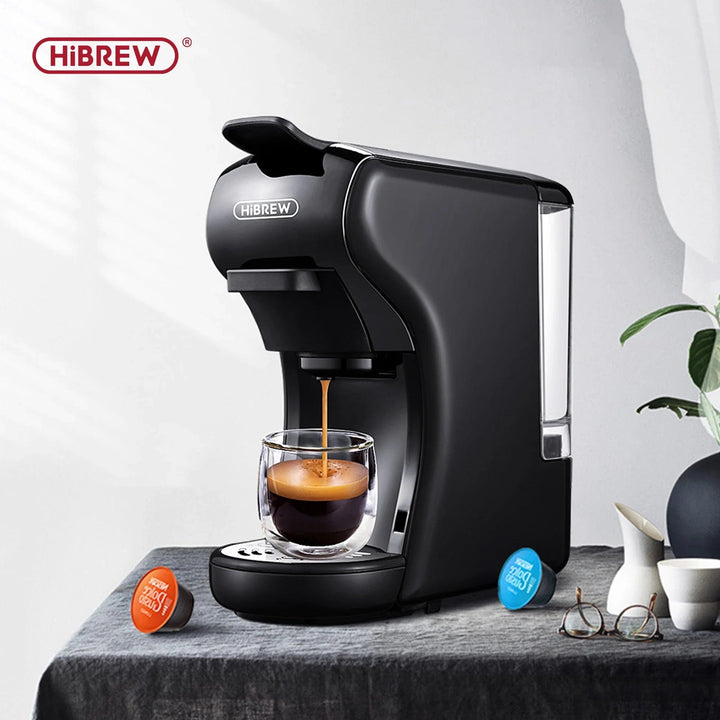 HiBREW 19 Bar 4-in-1 Coffee Machine; Hot & Cold Multiple Capsule Pod Coffee Maker