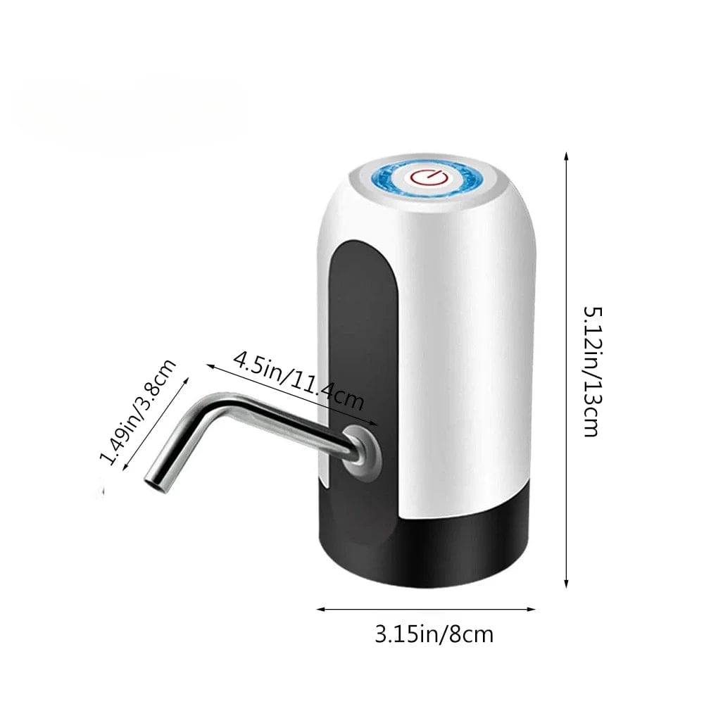 Portable Water Dispenser Pump | USB Rechargeable Pump for 5 Gallon Bottles