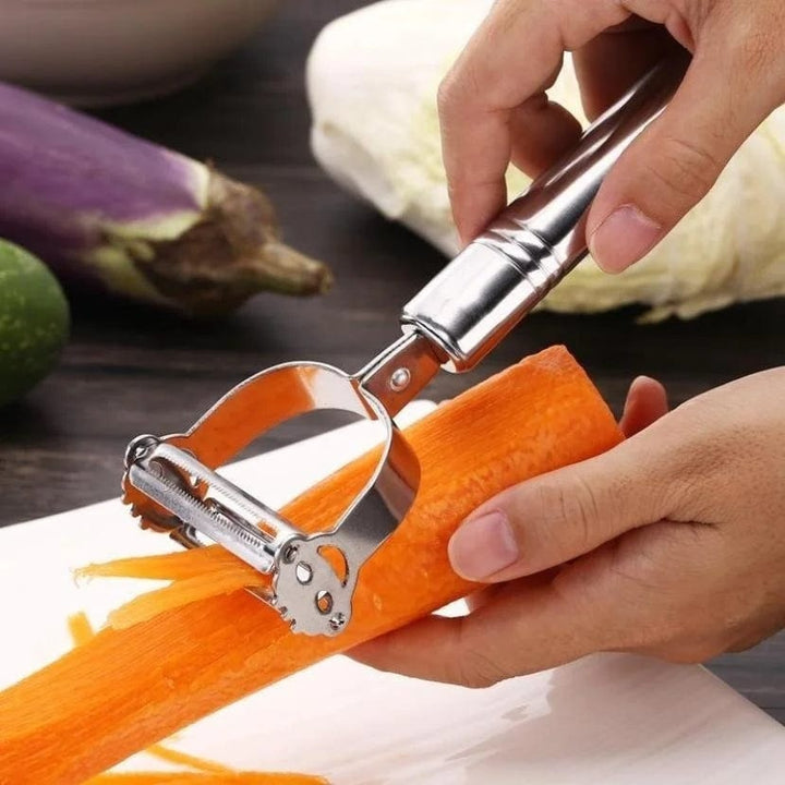 High-Quality Stainless Steel Vegetable & Fruit Grater, Julienne Peeler, Slicer for Potatoes, Cucumbers, Carrots