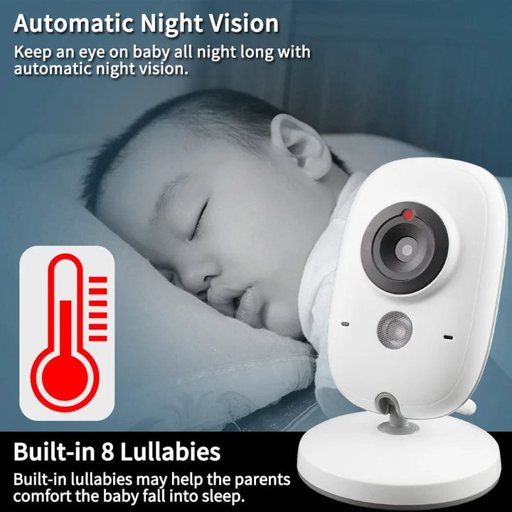 3.2 inch Wireless High Resolution Video Baby Monitor